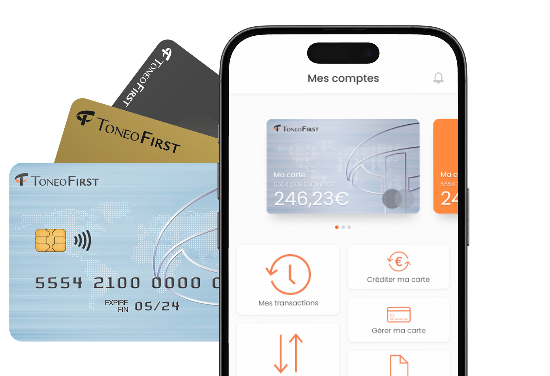 Authentifer ma recharge Toneo First